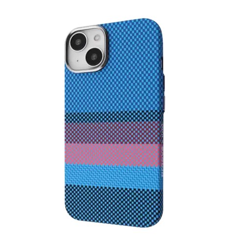 Чехол Proove Gleam Case with Magnetic Ring iPhone 13 (blue borders) 