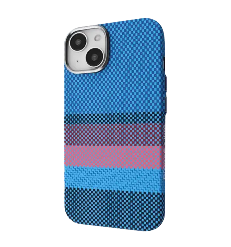 Чохол Proove Gleam Case with Magnetic Ring iPhone 15 (blue borders)