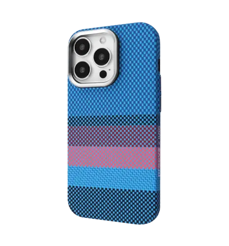Чохол Proove Gleam Case with Magnetic Ring iPhone 16 Pro Max (blue borders)