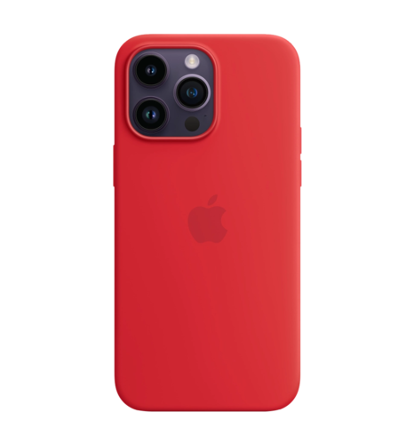 Чохол силіконовий iPhone 14 Pro Max Silicone Case with MagSafe (PRODUCT)RED (MPTR3)