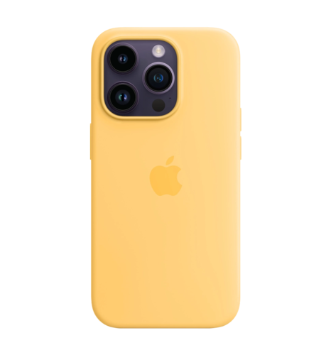 Чохол силіконовий iPhone 14 Pro Silicone Case with MagSafe Sunglow (MPTM3)