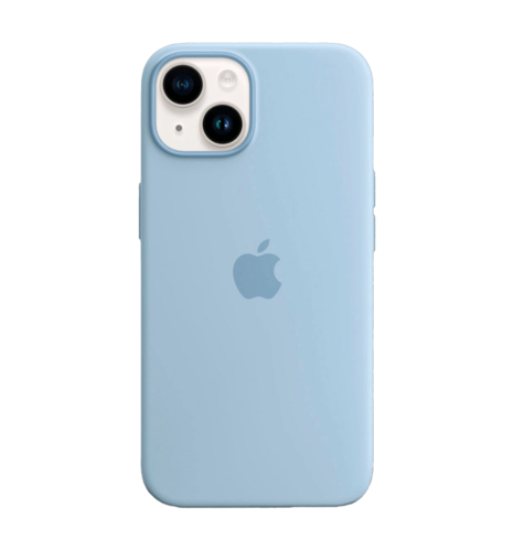 Чохол силіконовий iPhone 14 Silicone Case with MagSafe - Sky (MQU93)