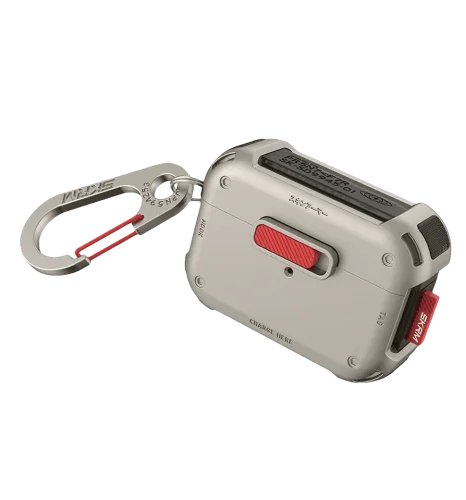 Чохол SKINARMA AIRPODS PRO 2 MECHA TITANIUM
