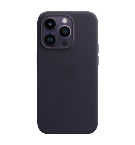 Чохол шкіряний iPhone 14 Pro Leather Case with MagSafe Ink (MPPJ3)