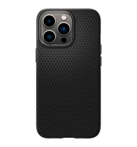 Чохол Spigen для Apple iPhone 13 Pro Liquid Air, Matte Black (ACS03258)