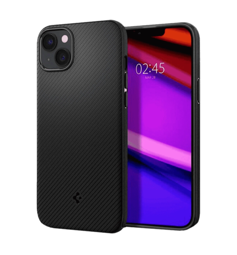 Чехол Spigen для Apple iPhone 14 Mag Armor MagFit, Matte Black (ACS05065)