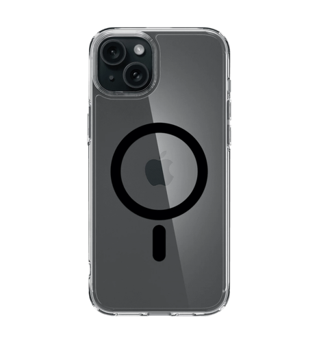 Чохол Spigen для Apple iPhone 15 Ultra Hybrid MagFit, Black (ACS06803)