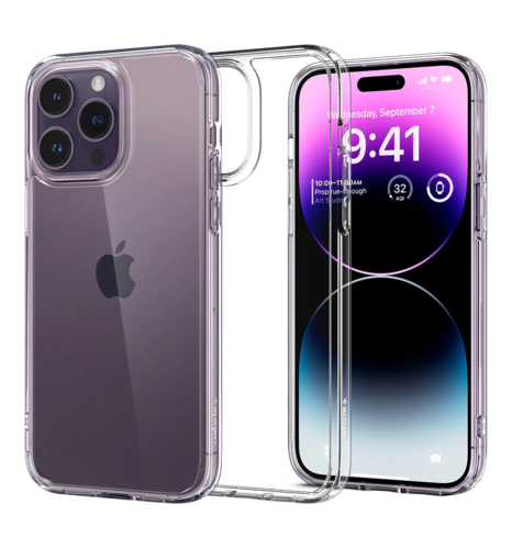 Чохол Spigen iPhone 14 Pro Max Ultra Hybrid, Crystal Clear (ACS04816)