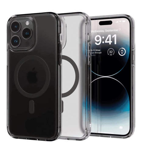 Чохол Spigen  iPhone 14 Pro Max Ultra Hybrid MagFit, Frost Black (ACS05582)
