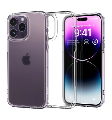 Чохол Spigen  iPhone 14 Pro Ultra Hybrid, Crystal Clear (ACS04960)