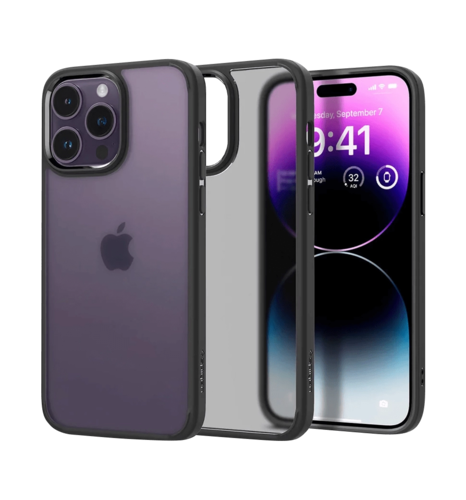 Чохол Spigen iPhone 14 Pro Ultra Hybrid, Frost Black (ACS04968)