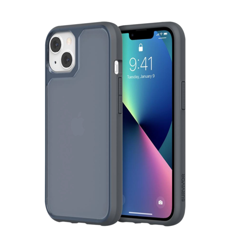Чохол Survivor Strong for iPhone 13 - Graphite Blue/Steel Gray (GIP-069-GBSG)