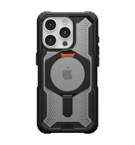 Чохол UAG для iPhone 15 Pro, Plasma XTE Magsafe, Black/Orange (114442114097)