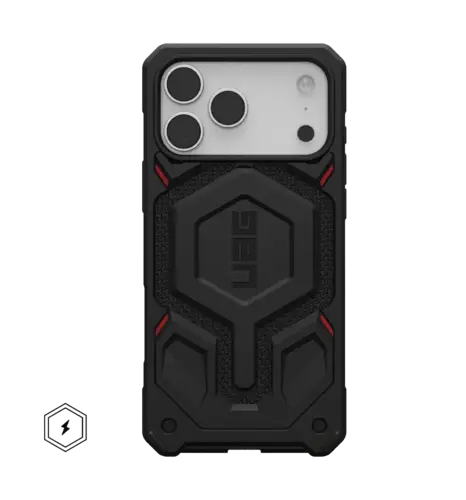 Чохол UAG для iPhone 17 Pro Max, Monarch Pro MagSafe, Kevlar Black