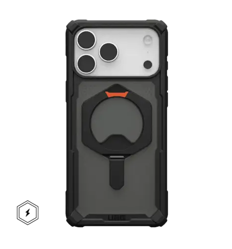 Чохол UAG для iPhone 17 Pro Max, Plasma XTE MagSafe, Black/Pop Orange