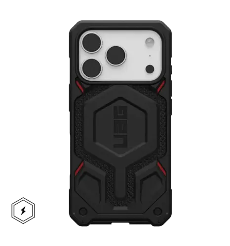 Чохол UAG для iPhone 17 Pro, Monarch Pro MagSafe, Kevlar Black