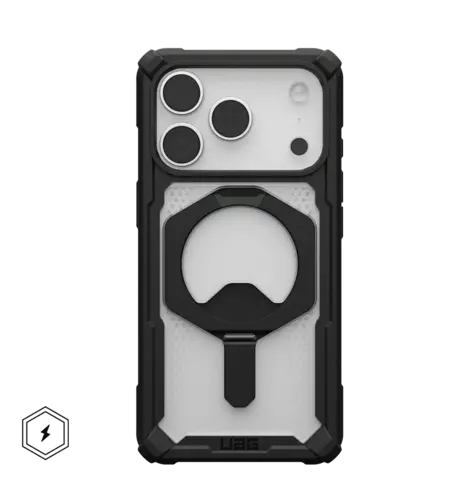 Чохол UAG для iPhone 17 Pro, Plasma XTE MagSafe, Black/Clear