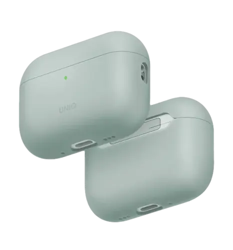 Чохол UNIQ Lino do AirPods Pro 3 gen Silicone Green (UNIQ-AIRPODSPRO3- LINOICEGRN)