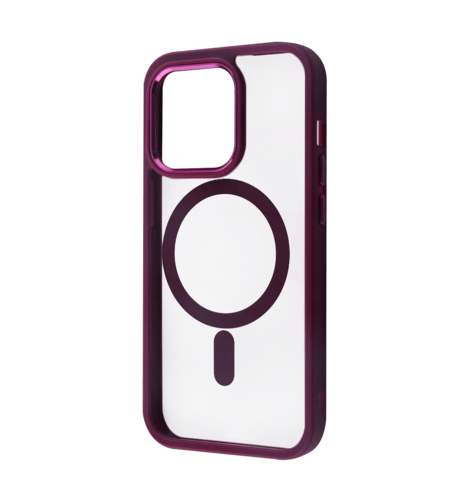 Чохол WAVE Ardor Case with MagSafe iPhone 12/12 Pro bordo