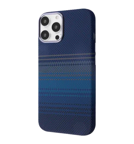 Чохол WAVE Gleam Case with Magnetic Ring iPhone 14 (blue stripes)