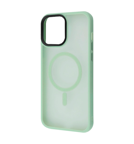 Чохол WAVE Matte Insane Case with MagSafe iPhone 12 Pro Max mint