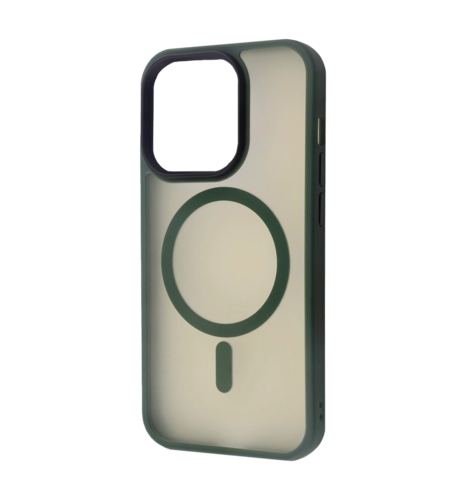 Чохол WAVE Matte Insane Case with MagSafe iPhone 14 green