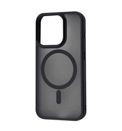 Чохол WAVE Matte Insane Case with MagSafe iPhone 15 Pro black