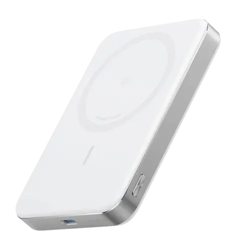 Додаткова батарея Bank Anker Ultra-Slim 10000mA Qi2 15W White A1664H21