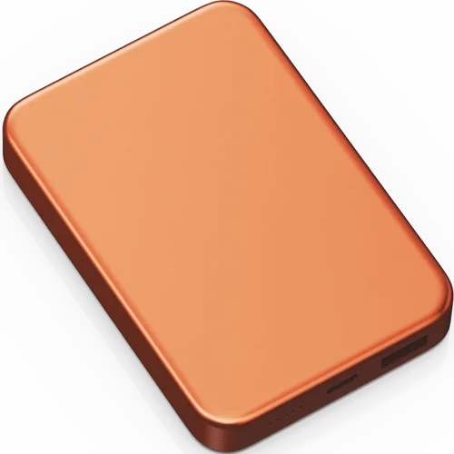 Додаткова батарея Keephone GLOSSY 10000mAh Orange Titanium (KPGLSPB-60OR)  
