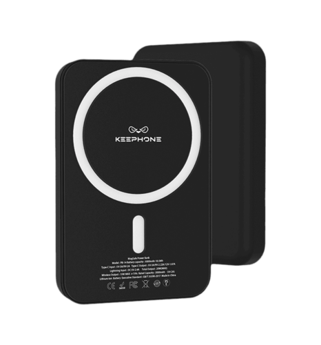 Додаткова батарея Keephone Power Boost Magsafe Bank, 5000mAh black (KPPBMPB-14BK)