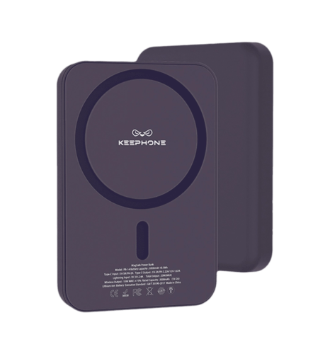 Додаткова батарея Keephone Power Boost Magsafe Bank, 5000mAh purple (PB-14PU)