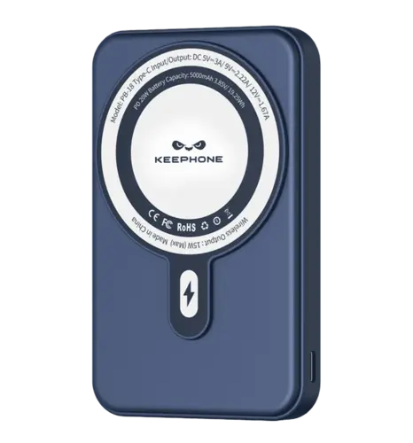 Додаткова батарея Keephone Snap Stand, 5000mAh blue (KPSNPOPB-18BL)