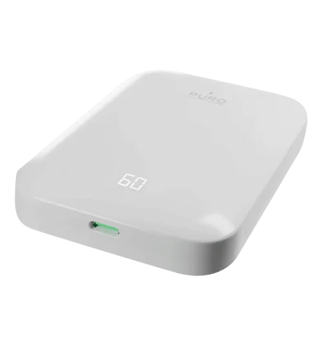Додаткова батарея Puro Powerbank MagSafe 5000mAh 1 USB-C,20W,Display PUFCBB50P4MAGWHI