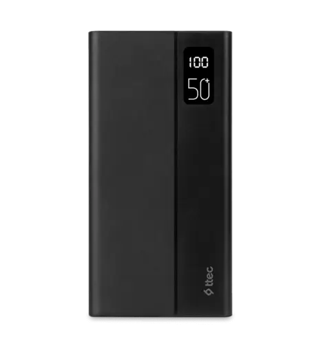 Доп батарея Ttec ReCharger Mega LCD 50000mAh 20W Black (2BB197S)