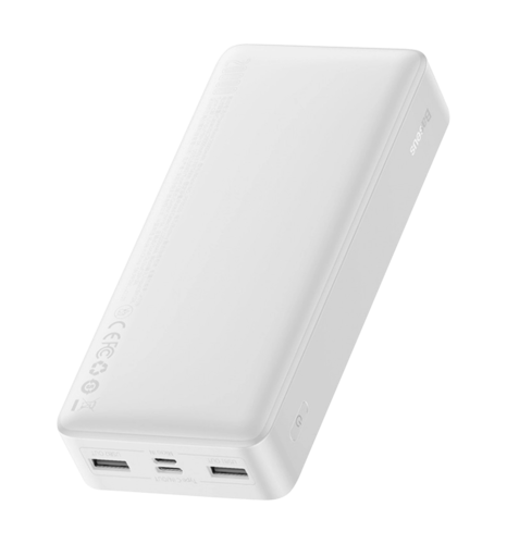 Доп батарея Baseus Bipow Digital Display 15W 20000mAh White (PPDML-J02)