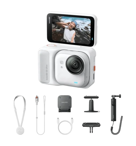 Екшн-камера Insta360 GO Ultra Creator Bundle White (CINSABEA_GOULTRA05)