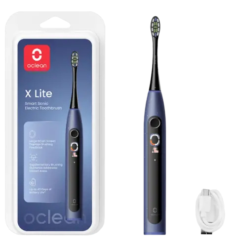 Електрична зубна щітка Oclean X Lite Blue (6970810555974)