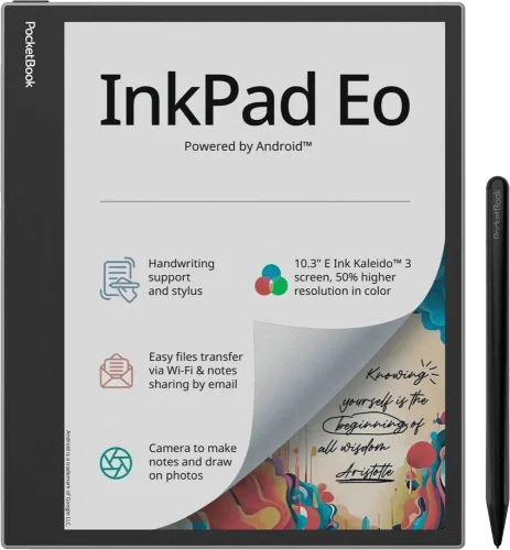 Електронна книга PocketBook 1042 InkPad Eo Mist Grey (PB1042-M-CIS, PB1042-M-WW)
