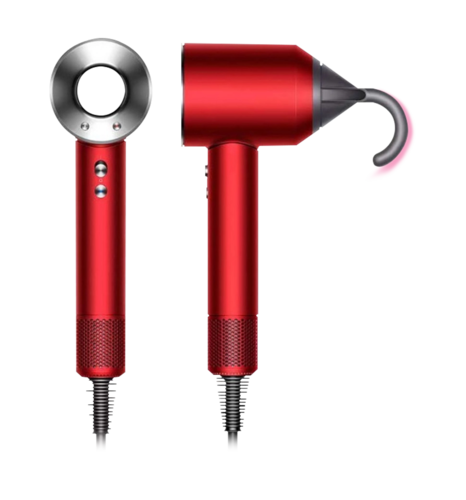 Фен для волосся Dyson Supersonic HD07 (Red/Nickel) (397704-01)