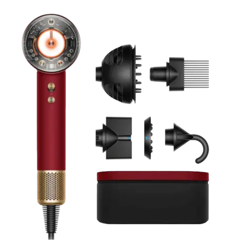 Фен для волосся Dyson Supersonic HD16 Nural Red Velvet/Gold (594823-01) GLOBAL