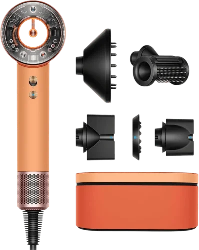Фен Dyson Supersonic HD16 Nural Straight+Wavy  Ceramic apricot/Topaz (176964-01)