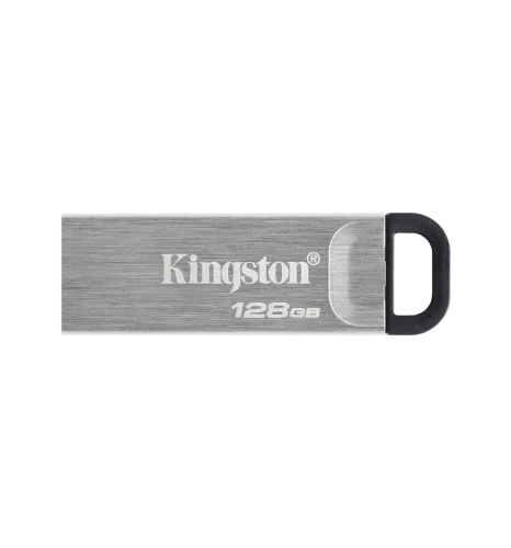 Флеш-накопичувач USB3.2 128GB Kingston DataTraveler Kyson Silver/Black (DTKN/128GB)