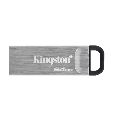 Флеш-накопичувач USB3.2 64GB Kingston DataTraveler Kyson Silver/Black (DTKN/64GB)
