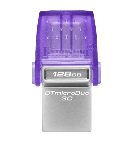 Флеш пам'ять 128GB DataTraveler microDuo 3C 200MB/ s dual USB-A + USB-C DTDUO3CG3/128GB