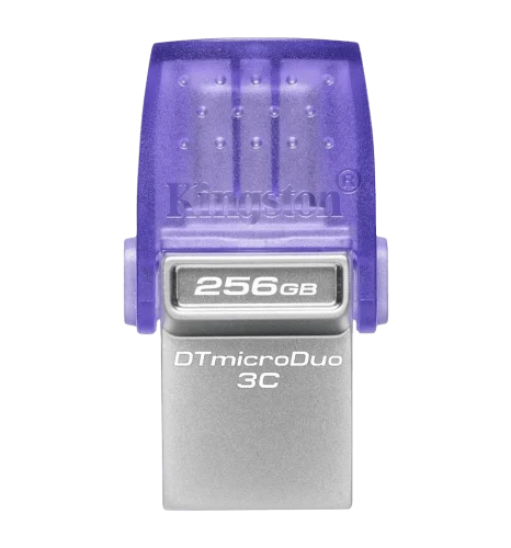 Флеш пам'ять 256GB DataTraveler microDuo 3C 200MB/ s dual USB-A + USB-C DTDUO3CG3/256GB