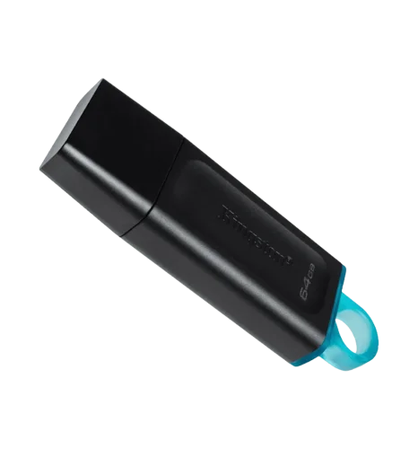 Флеш память USB3.2 Gen 1 DataTraveler Exodia (Black+Blue) - 2 Pack DTX/64GB-2P