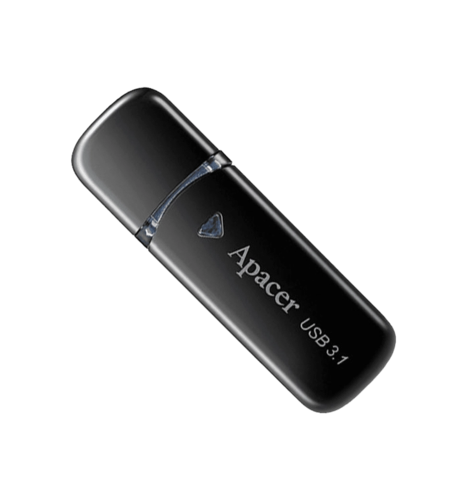 Флешка Apacer 3.0 (AH355) 64GB Black (AP64GAH355B-1)