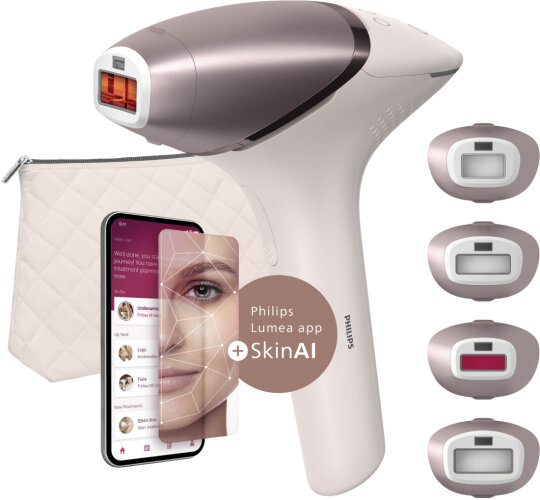 Фотоэпилятор PHILIPS Lumea серии 9900 BRI977/00 с технологией SenseIQ