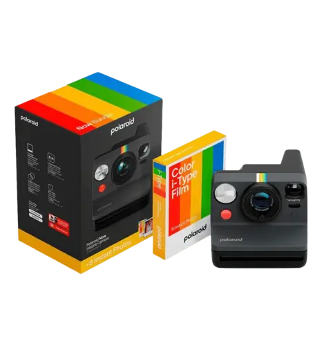 Фотокамера миттєвого друку Polaroid Now Gen 3 E-box Black (6560)