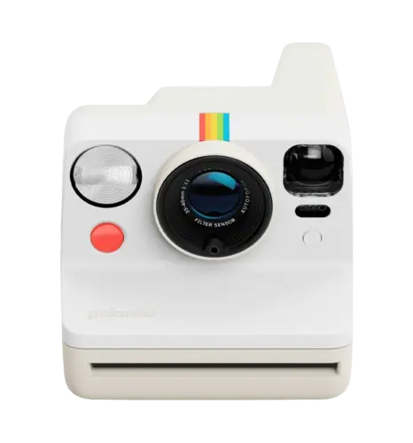 Фотокамера миттєвого друку Polaroid Now Gen 3 Pebble White (9155)